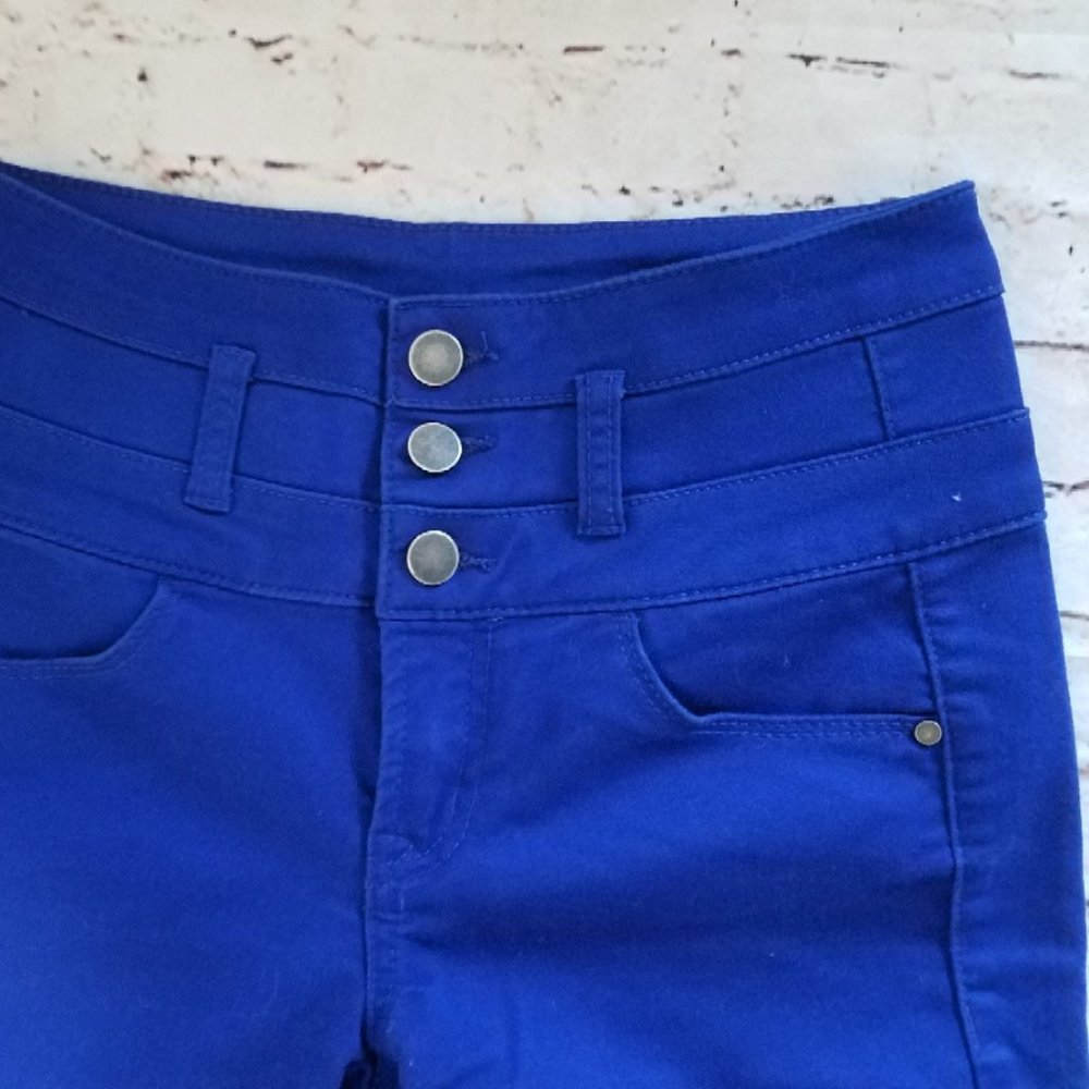 Sapphire Ink Skinny Pants, Size 3 - Picture 4 of 6